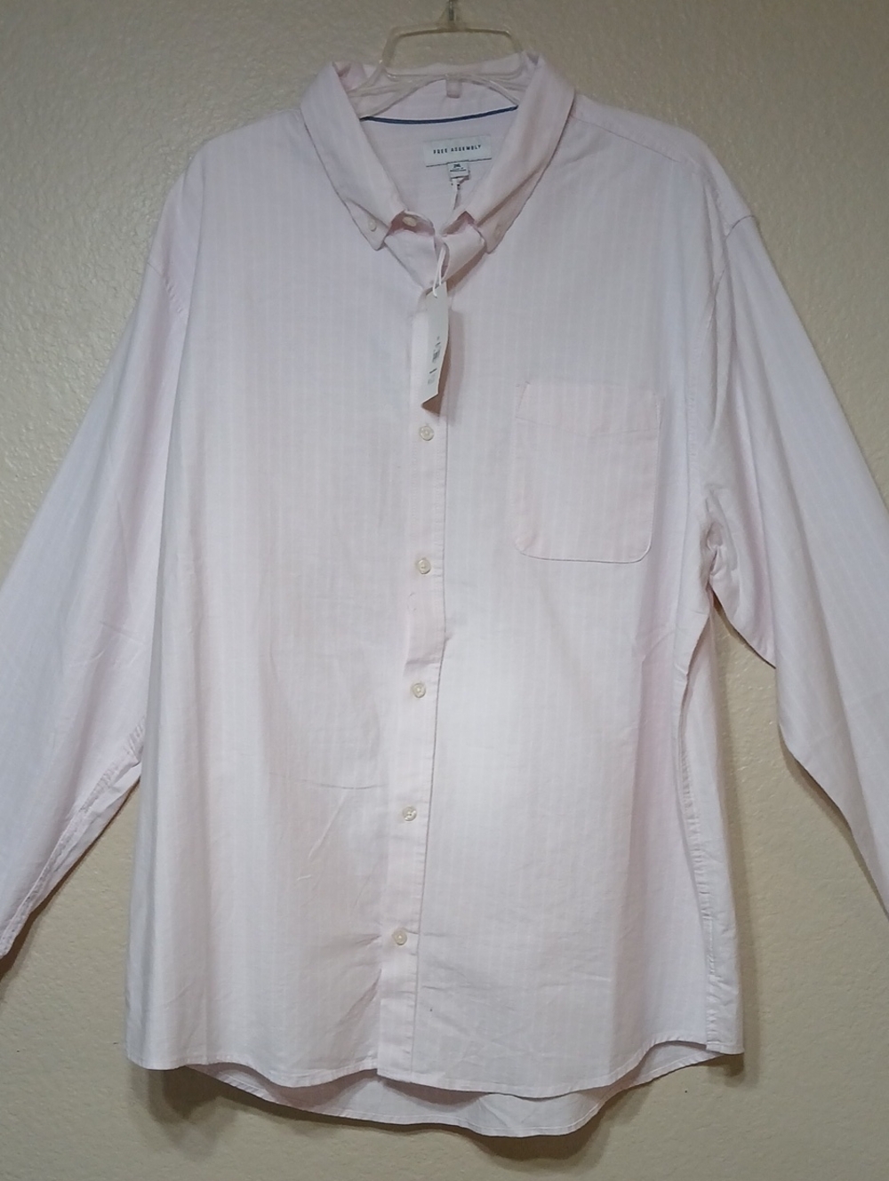 Free Assembly Pink Button-Down Shirt